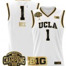 Wo Kiki Rice  #1 UCLA Bruins 2025 Champions White Gold
