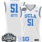 Wo Lauren Betts  #51 UCLA Bruins 2025 Champions White