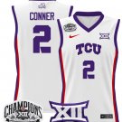Wo Madison Conner  #2 TCU Horned Frogs 2025 Champions White