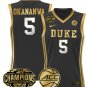 Wo Oluchi Okananwa  #5 Duke Blue Devils 2025 ACC Champions Black Gold
