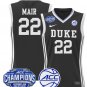 Wo Taina Mair  #22 Duke Blue Devils 2025 ACC Champions Black
