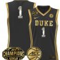 Wo Team  Duke Blue Devils 2025 ACC Champions Lightweight Black Gold