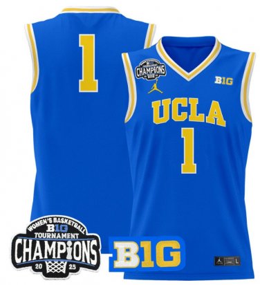Wo Team  UCLA Bruins 2025 Champions Stitched Royal