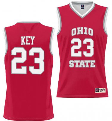 Zed Key  #23 Ohio State Buckeyes College Lightweight Scarlet