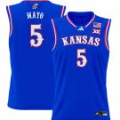 Zeke Mayo  #5 Kansas Jayhawks 2024 Lightweight Royal