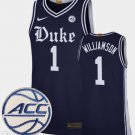 Zion Williamson  #1 Duke Blue Devils  Limited Navy
