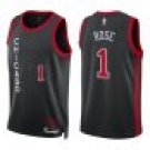 Bulls #1 Derrick Rose Black City