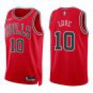 Bulls #10 Bob Love Red