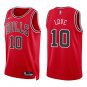 Bulls #10 Bob Love Red