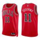 Bulls #11 Ayo Dosunmu Red