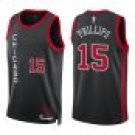 Bulls #15 Julian Phillips Black City