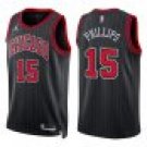 Bulls #15 Julian Phillips Black Stripes