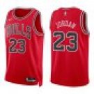 Bulls #23 Michael Jordan Red
