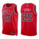 Bulls #25 Dalen Terry Red