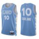 Cavaliers #10 Darius Garland Blue City