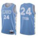 Cavaliers #24 Jaylon Tyson Blue City