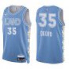 Cavaliers #35 Isaac Okoro Blue City