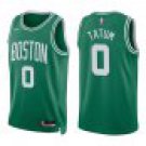 Celtics #0 Jayson Tatum Green