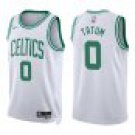 Celtics #0 Jayson Tatum White