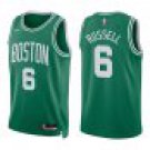Celtics #6 Bill Russell Green
