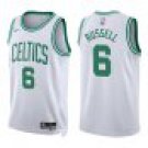 Celtics #6 Bill Russell White
