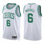 Celtics #6 Bill Russell White