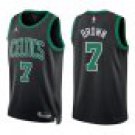 Celtics #7 Jaylen Brown Black Statement