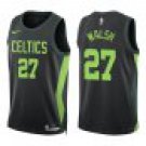Celtics #27 Jordan Walsh Black City