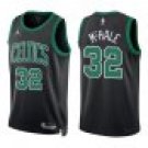 Celtics #32 Kevin McHale Black Statement