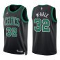 Celtics #32 Kevin McHale Black Statement