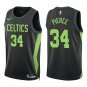 Celtics #34 Paul Pierce Black City
