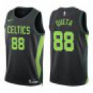 Celtics #88 Neemias Queta Black City