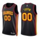 Hawks #00 Jacob Toppin Black