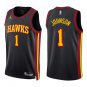 Hawks #1 Jalen Johnson Black