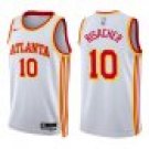 Hawks #10 Zaccharie Risacher White