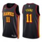 Hawks #11 Trae Young Black