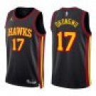 Hawks #17 Onyeka Okongwu Black