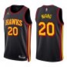 Hawks #20 Georges Niang Black