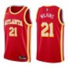 Hawks #21 Dominique Wilkins Red