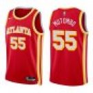 Hawks #55 Dikembe Mutombo Red