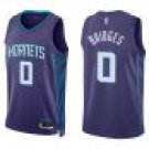 Hornets #0 Miles Bridges Purple