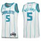 Hornets #5 Mark Williams White Stripe