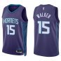 Hornets #15 Kemba Walker Purple