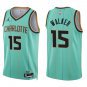 Hornets #15 Kemba Walker Teal City
