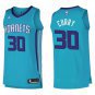 Hornets #30 Dell Curry Teal