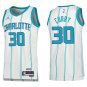 Hornets #30 Dell Curry White Stripe