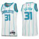Hornets #31 Tidjane Salaun White Stripe