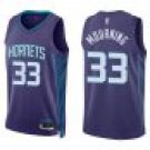 Hornets #33 Alonzo Mourning Purple