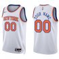 Knicks #00 Custom Name And Number White