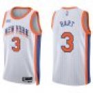 Knicks #3 Josh Hart White City
